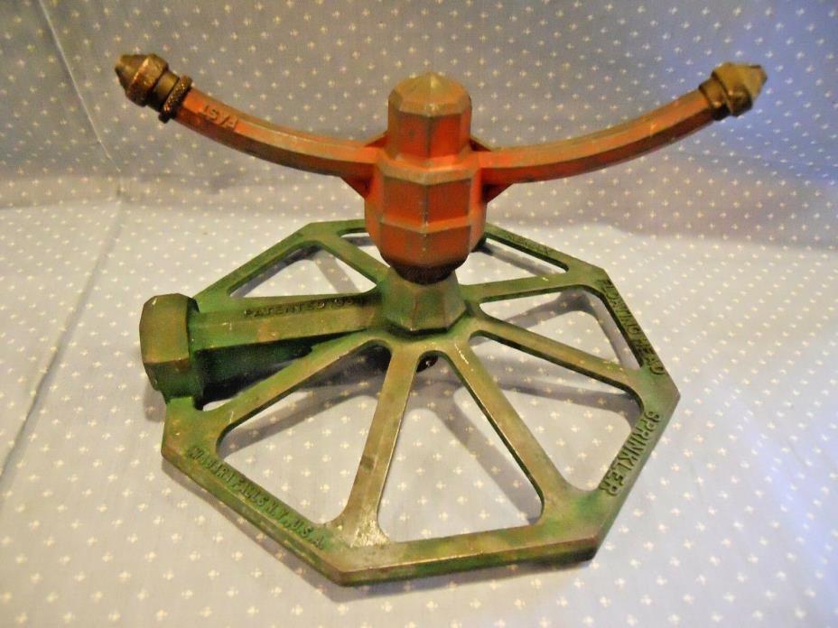 ANTIQUE CHISHOLM-RYDER PREMAX FLOATING HEAD SPRINKLER~4/3/34