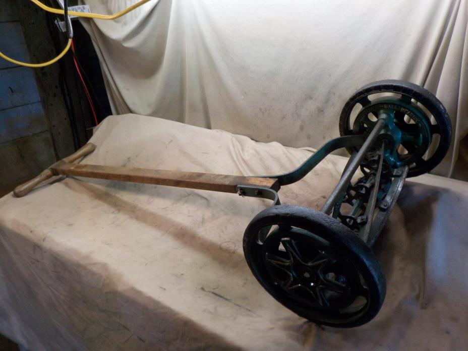 Antique Vintage Rotary Reel Push Mower