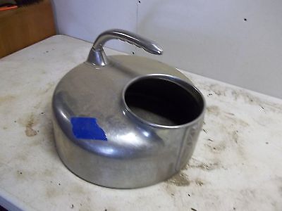Old Stainless Steel Milker Can  Bowl for  Flower Pot Garden Planter