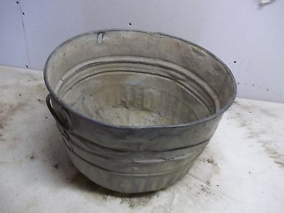 Rough ole 1/2 Bushel Grain Tub for  Flower Pot Garden Planter
