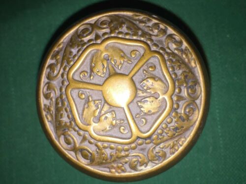 Antique Cast Bronze Victorian Doorknob