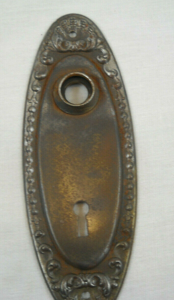 Y&T Antique Metal Doorknob Backplate Door Hardware