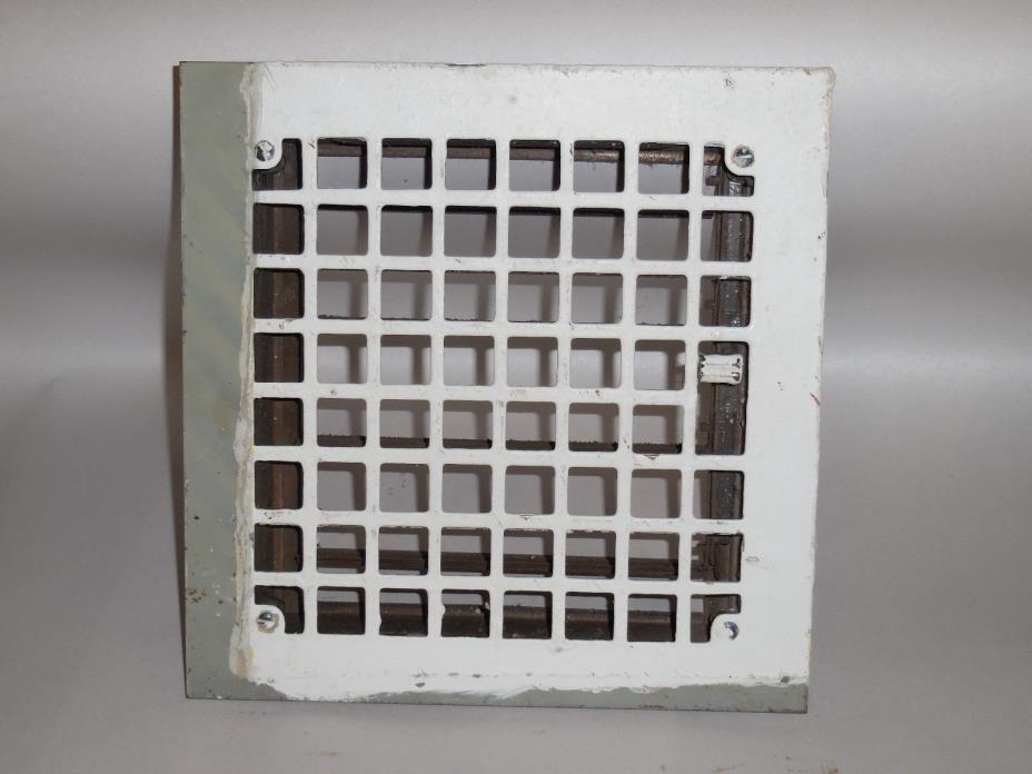 Vintage Steel Furnace Heater Floor Grate