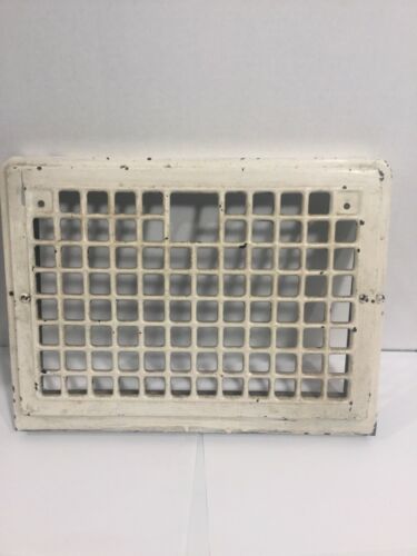 Antique Heater Register Grate 14”x10.5”.