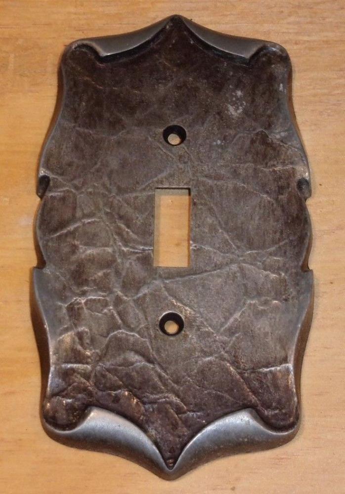 Amerock Carriage House Silver Single Switch Plate Ships Free