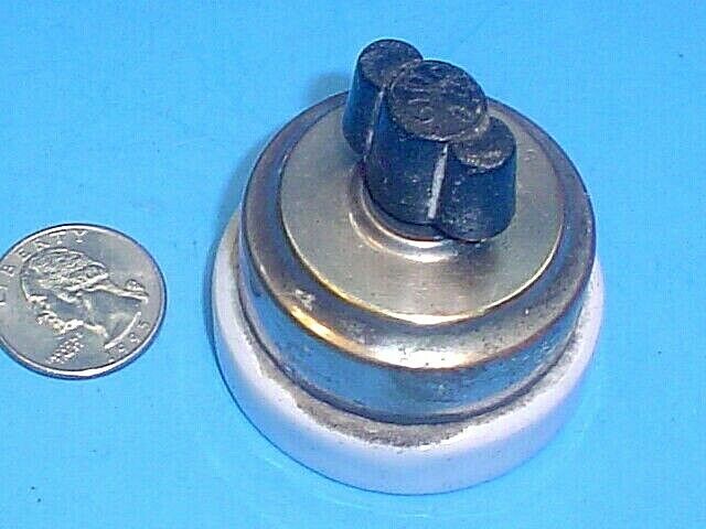 ANTIQUE GE PERKINS PORCELAIN ROTARY LIGHT SWITCH