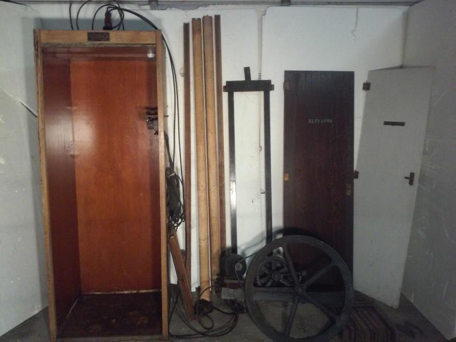 Amazing RARE Antique Sedgwick Personal Elevator, Full Setup, Hard to Find. WOW!
