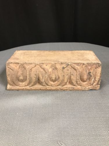 Antique Paving Brick Paver Historic Clay Block Vintage Decor Reclaimed PA