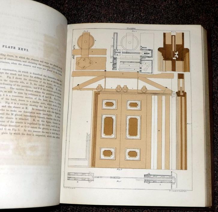 1859 Sloan's Constructive Architecture a Guide to the Practical Builder and Mech