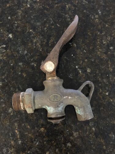 Vintage Water Spigot Faucet Solid Brass Steam Punk