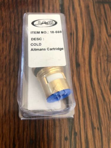 JAG 18-560 Brass Cartridge Repair Cold 16Pt Spline for Altman Luxury Faucets
