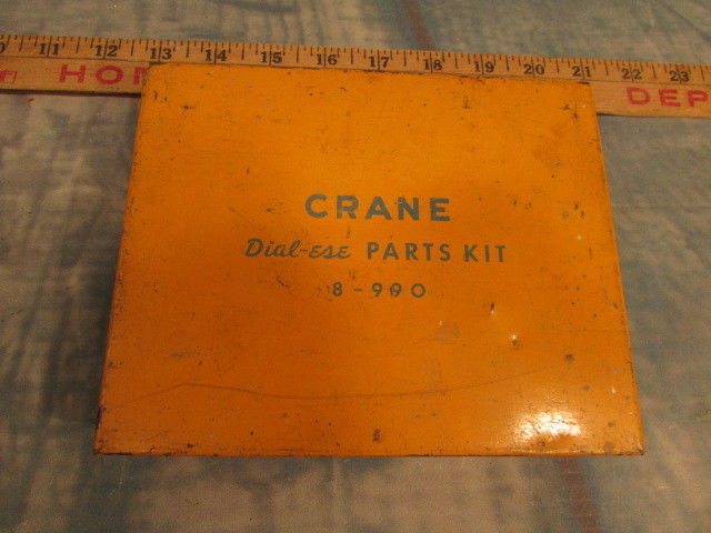 Vintage Crane plumbing bathroom Dial-ese repair kit wrench parts repair 8-990