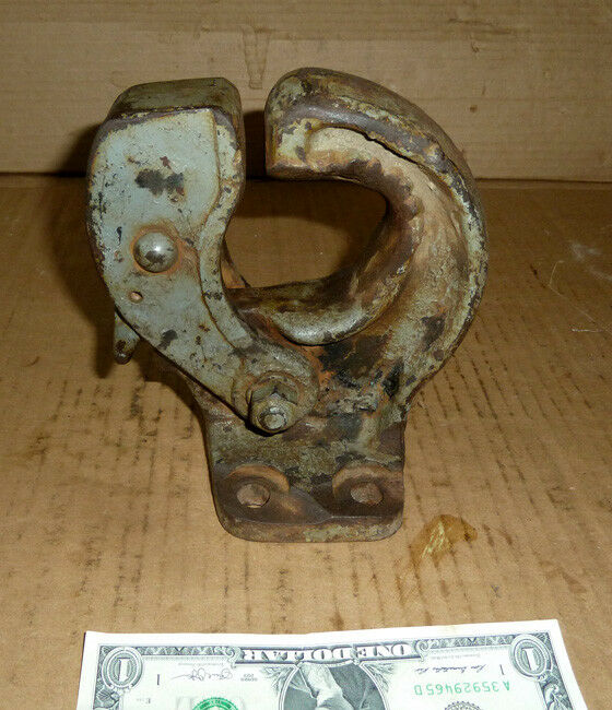 Vintage Pintle Hitch.Hook,Old Trailer,Truck,Car,Jeep Pull Tool,Tow,Towing Tool