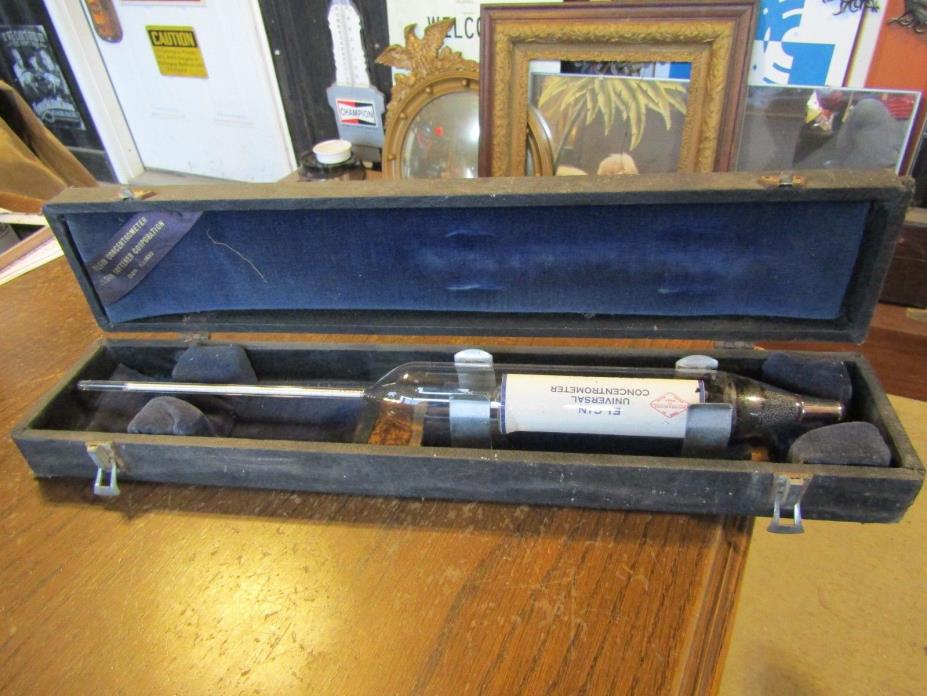 VTG Glass Boiler Concentration Meter Industrial  Steampunk 16