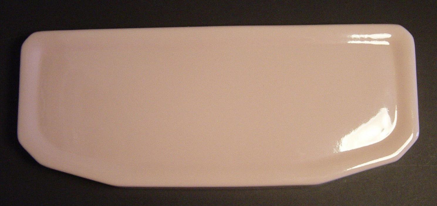 Standard Toilet Tank Lid Cover Pink 1952 Ceramic 20 3/4 x 8 3/8 Vtg K51 P4058 60