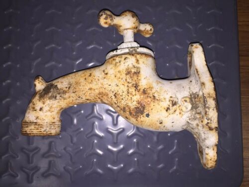 Antique Vintage 1-1/2” Outlet Commercial Size Water Spigot - Super Heavy Duty!