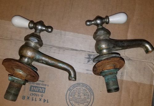 Early Porcelain Plumbing ~ On/Off Faucets