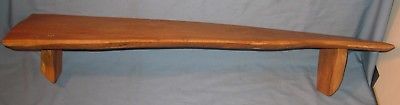 ANTIQUE/PRIMITIVE HAND CRAFTED SOLID PIN OAK WALL SHELF CLOCKS  BOOKS PHOTOS