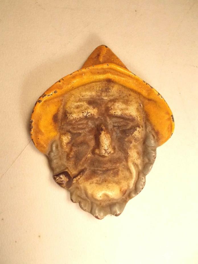 Antique Fisherman Wall Plaque, Ash tray 