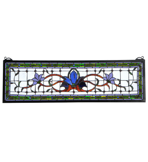 Stained Glass Window Panel Fairy Tale Transom by Meyda Tiffany Style 33