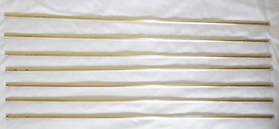 LOT 7 VTG SOLID BRASS ? RUNNER RUG 30
