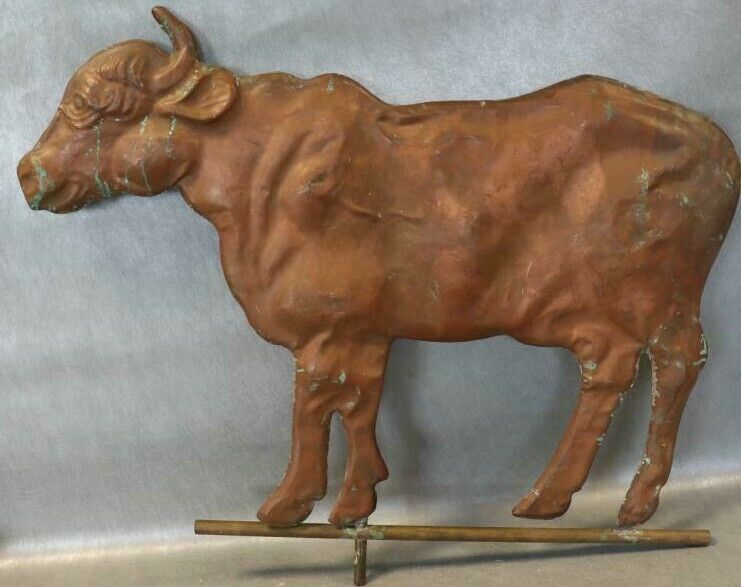Cow Bull weather vane WEATHERVANE copper 30