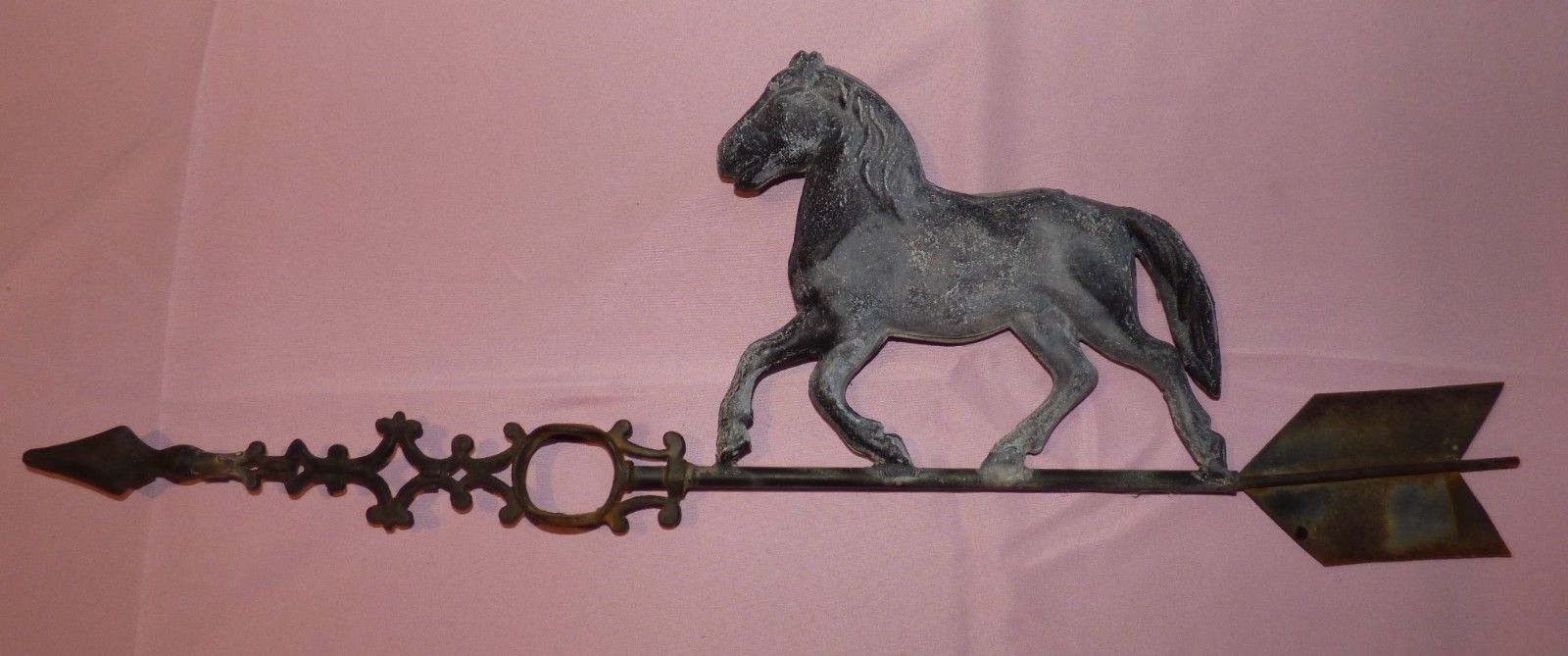 Antique Horse Weather Vane for Lightning Rod