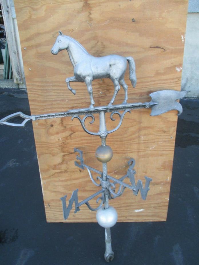 Vintage Metal Horse Weather Vane