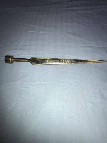 Antique Brass Lightning Rod Topper - Kretzer St. Louis