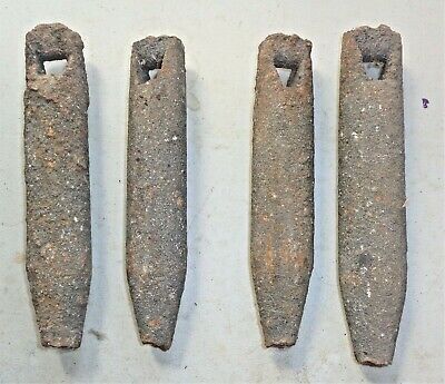 Antique Vintage Lot of 4 Windows Sash Weights 3 Lbs 8