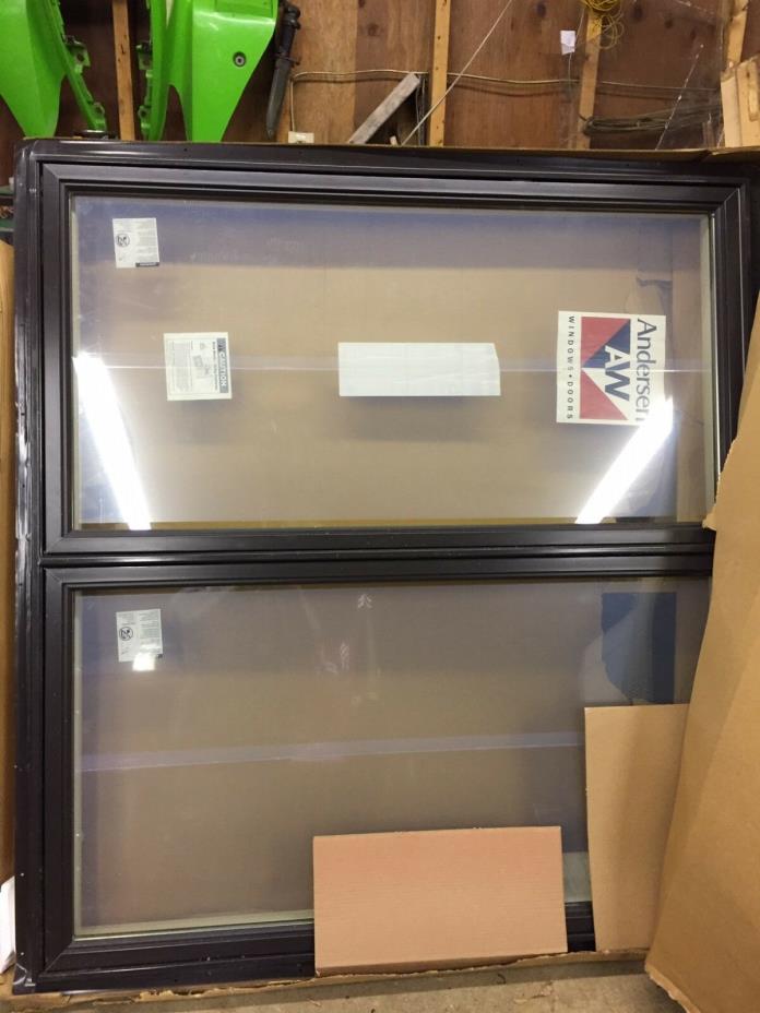 Anderson 400 series casement window, new in box, Bronze, approx. 56