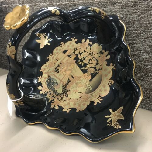 Vintage Chinese Porcelain Basket