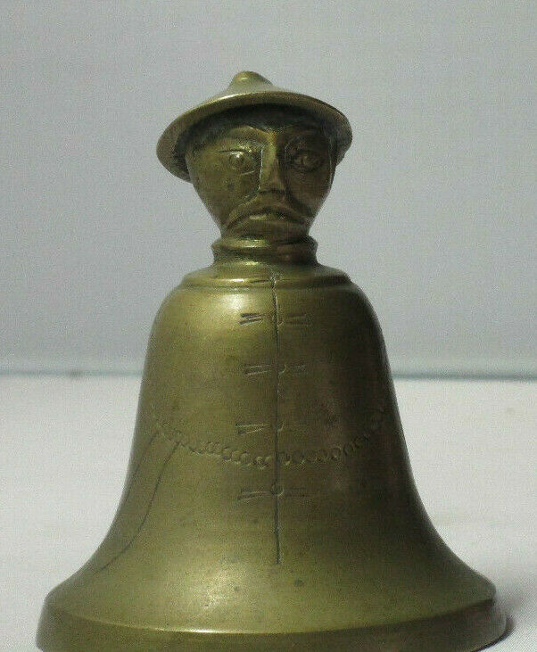 Vintage Chinese Brass Coolie Bell