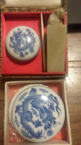 chinese porcelain box