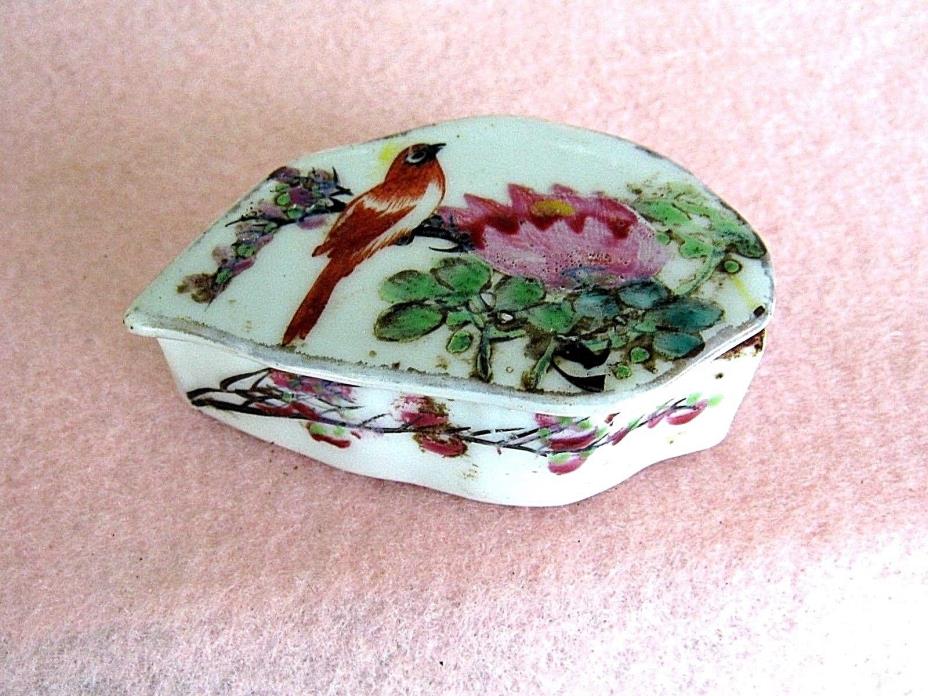 Paste Box..Chinese..Antique....ca 1850...hand painted, (used by chinese artists)