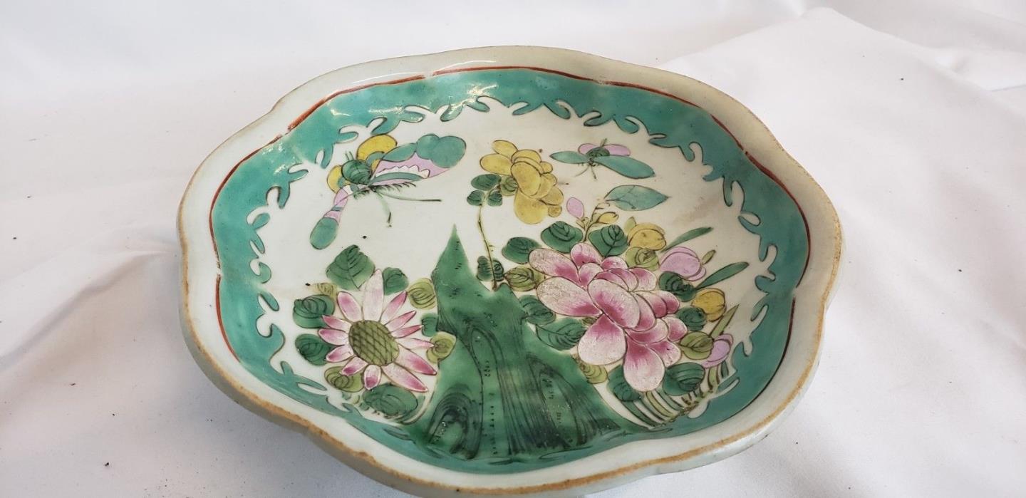 Rare antique chinese bowl, late 19th C.