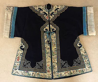 Antique Embroidered Chinese Surcoat