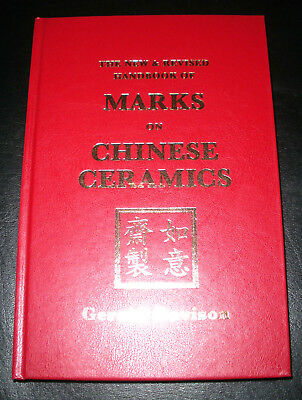 MARKS ON CHINESE CERAMICS GERALD DAVISON 2ND EDITION 2013 NEW & REVISED HANDBOOK