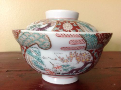 Covered Bowl Imari