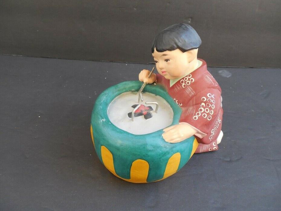 Vintage Hakata Doll Japanese Cooking Figurine 5