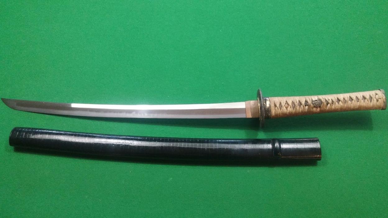 629 year old Japanese Samurai Sword Kaneyoshi 64cm katana Nihonto blade