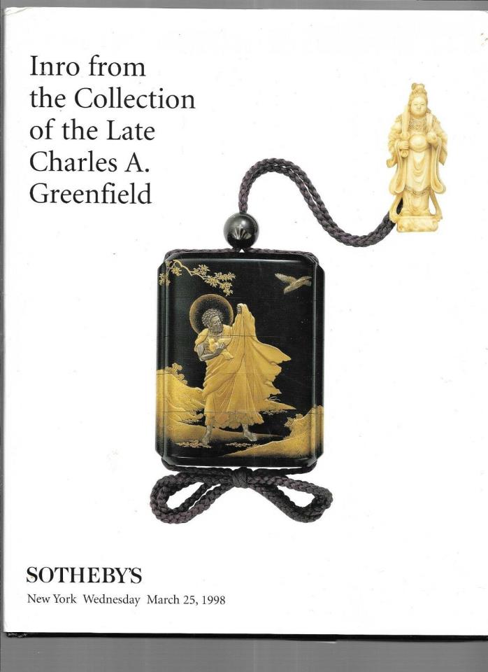 Inro from the Collection of the Late Charles A. Greenfield  -- Sotheby's