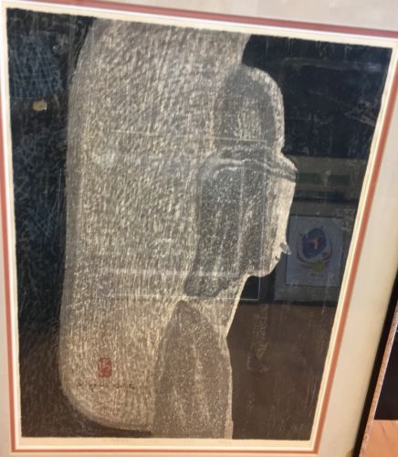 Kiyoshi Saito 1962 Signed Original Woodblock BUDDHA (5) Estate Fresh!! QEOX