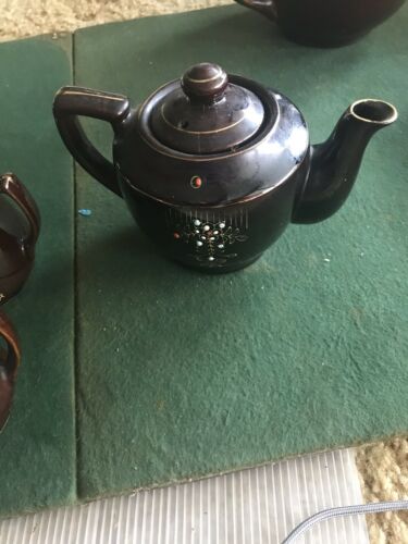 Small Oxblood Tea Pot