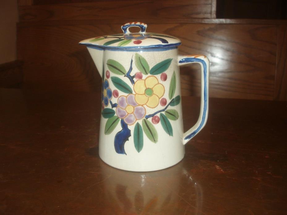 Antique Revelation Pitcher with Lid Made in Japan - 1920