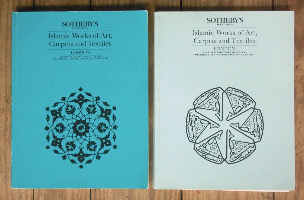 Two Sotheby's Catalogs, Islamic Art, London 1985
