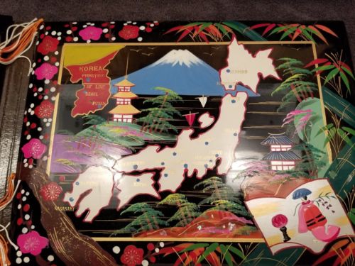 Antique Japanese Hand Painted Photo Album Scrapbook Rare Unused!!