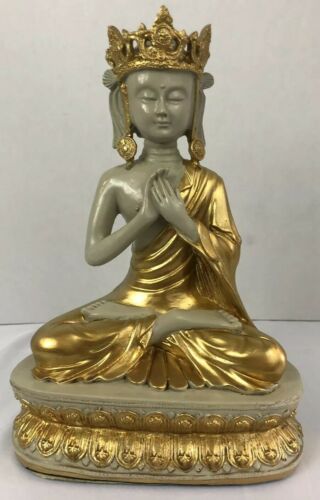 10” Tall Seated Budda Statue