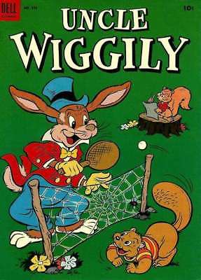 Uncle Wiggly #9 in Very Good + condition. Dell comics