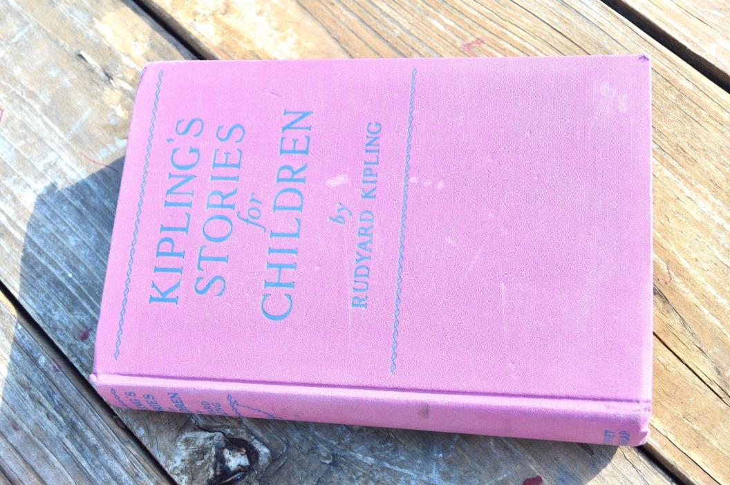 Kipling's Stories for Children Rudyard Kipling Rare Antique